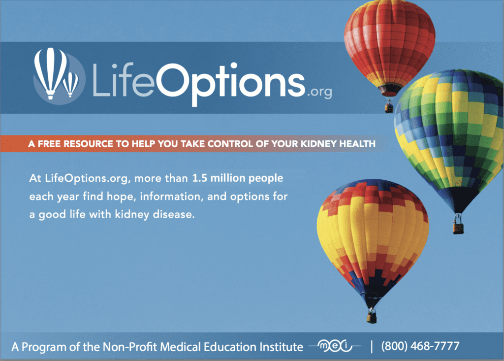 Life Options CKD Website